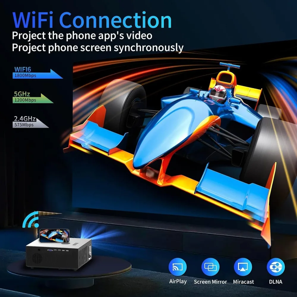 Seamless WiFi Screen Mirroring